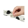 thumbnail image 4 of INSPIRE CHIC Women Ribbon Neckerchief Heart Pattern Narrow Hair Wrist Scarf Handle Wrap White Heart L, 4 of 6