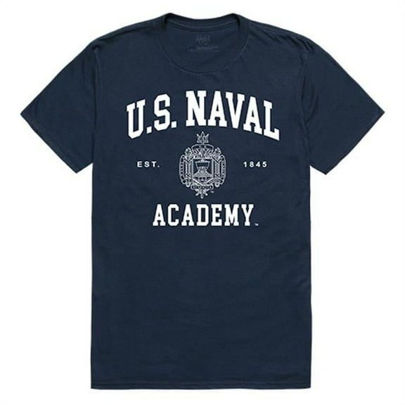 United States Naval Academy Seal Tee Shirt for Men - Navy - Large