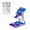 Celestial Blue Purple Galaxy, variant on WIRESTER White Foldable Phone Stand for Desk, Adjustable Portable Cell Phone Holder for iPhone 17, 16, 15, 14 and Android Smartphones - Celestial Sun Moon And Stars