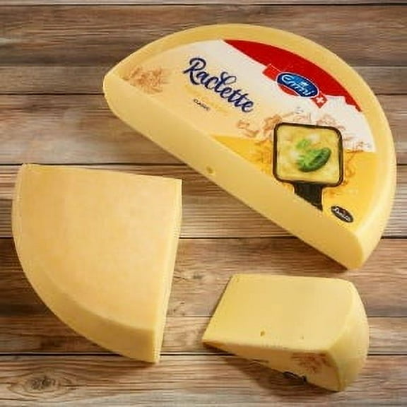 Emmi Swiss Raclette Quarter Wheel, 3LB, 1 Pack