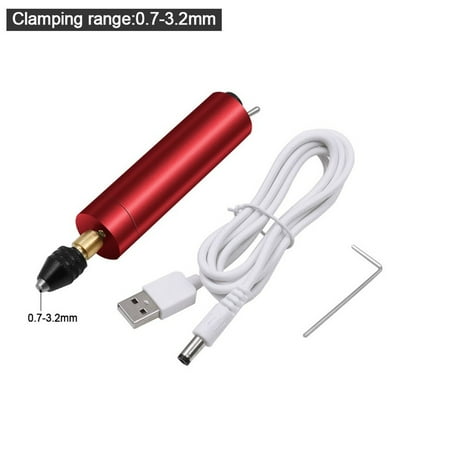 

BAMILL USB Mini Electric Grinder Carving Pen Hand Drill Rotary Tool for Engrave polish