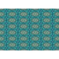 thumbnail image 1 of Ahgly Company Machine Washable Indoor Rectangle Transitional Turquoise Green Area Rugs, 5' x 8', 1 of 7