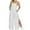 White, variant on Women's Casual Jumpsuit Sleevess Wide Leg Dungarees Casual Summer Baggy Playsuit Pocket Suspender Bib Overalls Rompers Button Side Slit Pants Trousers Jumpsuits Ladies