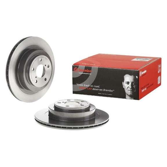 Brembo 09.B041.11 BRAKE ROTORS Fits select: 2006 SUBARU IMPREZA 2.5I, 2005 SUBARU LEGACY 2.5I