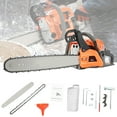 thumbnail image 2 of YNCE 58CC Gas Chainsaw, Professional Chainsaw with 2-Stroke Engine, 20inch Chain Saw Bar, Ergonomic Non-Slip Handle & 550ml Fuel Tanks for Tree Wood Cutting, 2 of 10