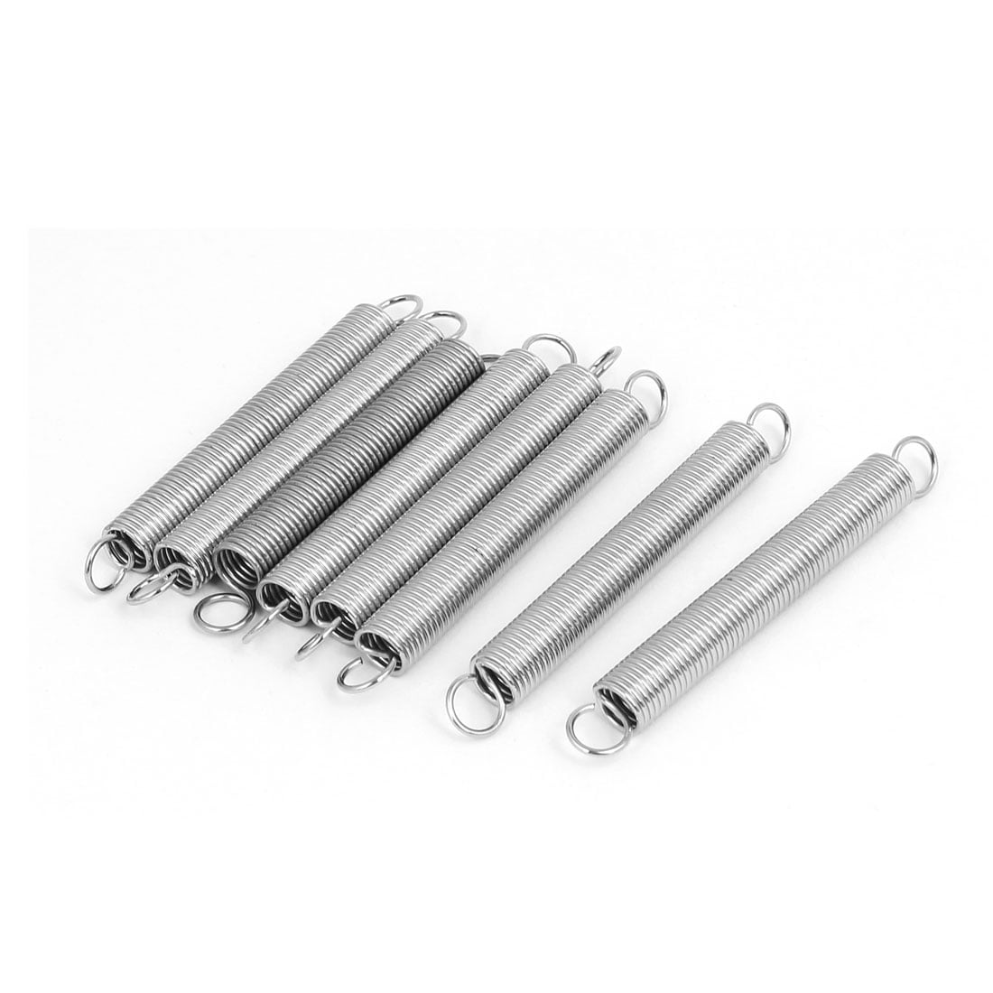 Lot De 10 Ressorts De Compression En Acier - 10 Mm Diamètre Extérieur, 1 Mm Fil, 25 Mm Longueur Libre - 3
