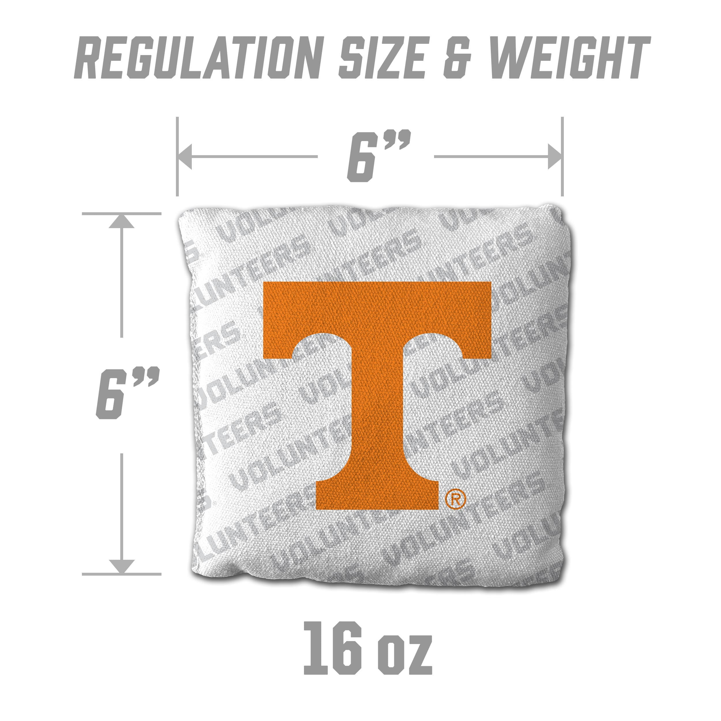 NCAA Tennessee Volunteers Cornhole Bags - 4PK - White