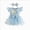 A23-Sky Blue, variant on Caqnni Baby 3-6 Months One-Piece Romper Baby Girls Summer Bodysuits Cute Bodysuits A23-Pink