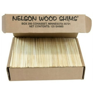 Nelson Wood Shims 8 inch, 56/Box