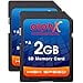 thumbnail image 3 of Nikon D50 D40 D40X D3300 Digital Camera Memory Card 2X 2GB Secure Digital (SD) Memory Card (1 Twin Pack), 3 of 4