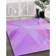 thumbnail image 2 of Ahgly Company Indoor Rectangle Patterned Violet Purple Area Rugs, 5' x 7', 2 of 6