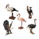 thumbnail image 3 of 5 piezas de simulación de pájaros en miniatura, colección realista hecha a mano para recuerdos de fiesta, juguete para niños, accesorio de enseñanza Estilo C, 3 of 8