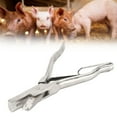 thumbnail image 1 of Livestock Ear Tag Tool, Livestock Ear Notcher Ear Tag Making Tool for Pigs Sheep Goats with Safety Buckle Ergonomically Handle Portable Animal Ear Notcher for Animal, 1 of 7