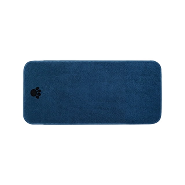 Toallas de Baño Grandes Toalla de Baño de Mascotas 50x100cm Microfibra Azul Super Absorbente, Toallas de Baño de Microfibra Corales de Lana de Gatos de Perro Secando Paño de Cuidado Seco Rápido