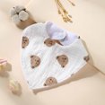 thumbnail image 2 of Gpaecead Muslin Baby Bibs for Unisex Boys Girls Soft Cotton Baby Drool Bibs Drooling and Teething Bibs for Infant Newborn White 14, 2 of 4