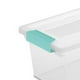 thumbnail image 3 of Caja de almacenamiento Sterilite 19628604 Medium Clip Transparente 11L, 3 of 9