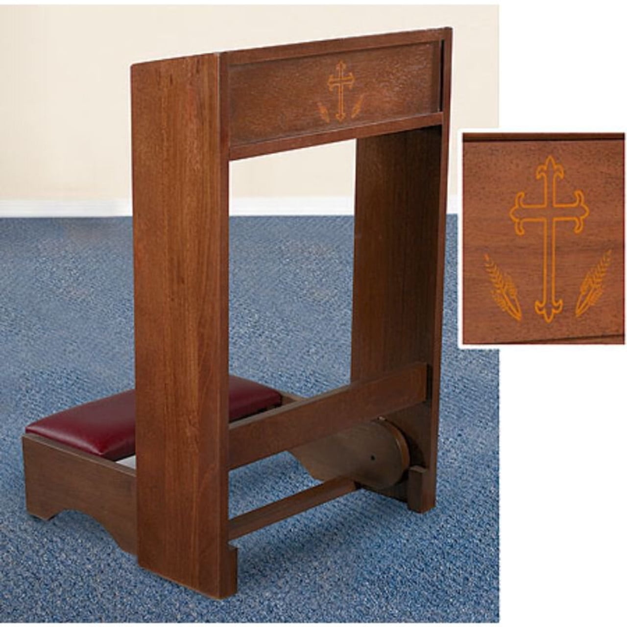Cross/Wheat Folding Kneeler
