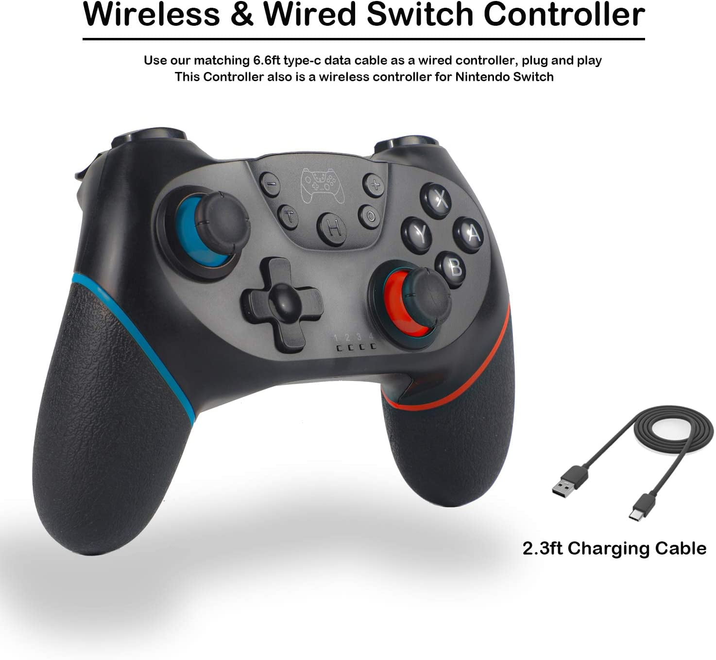 wired switch controller on pc