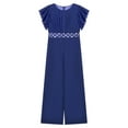 thumbnail image 2 of Alvivi Kids Girl's Sleeveless Summer Jumpsuit Romper Long Pants 6-14, 2 of 7