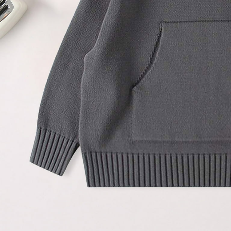 Cropped Sweater Oversized Cotton Boys Girls Button Down Cardigan