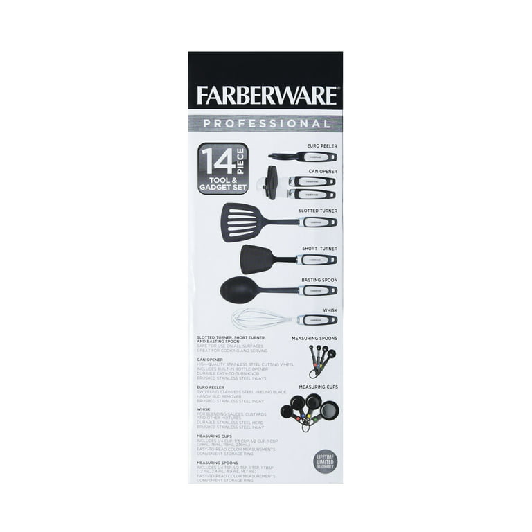 Farberware 14-Piece Professional Kitchen Tool and Gadget Set