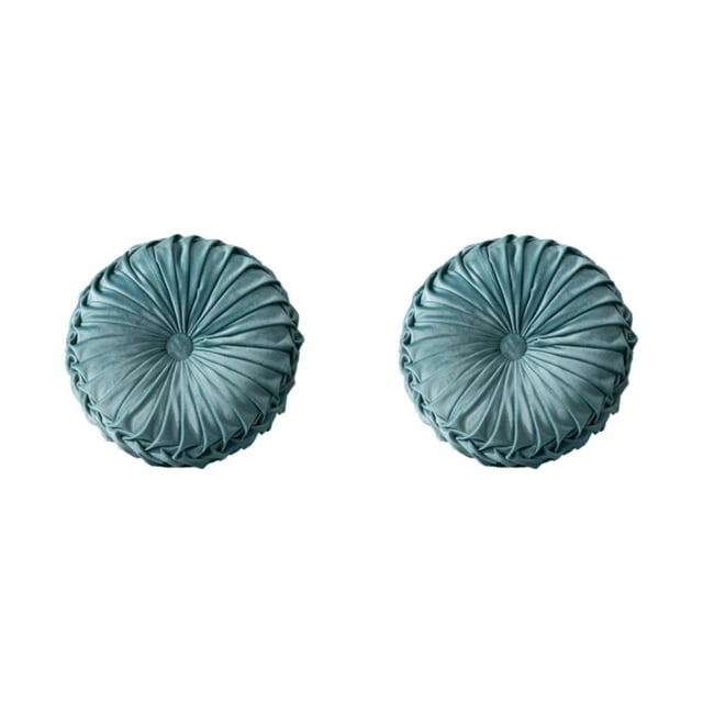 Decodeary Add Touch Of Elegance Decorative Cushion Simple Cushion Pillow Pillow Cushion light green 38CM 2Set