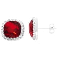 thumbnail image 2 of Broquel piedra roja Horoz Plata 925 WP207, 2 of 4