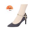 thumbnail image 4 of INSPIRE CHIC Sangles de Chaussures Antidérapantes Amovibles et Ajustables pour Femmes avec Boucle Doré Lustré 20,5 Cm/8,07 Pouces, 4 of 4