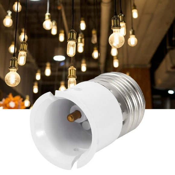 Bulb Converter,Household E27 to B22 Bulb Socket Converter Bulb Socket High-Intensity Output