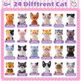 thumbnail image 2 of Juguetes squishy de gato 24 piezas DMIGHT para fiestas infantiles, 2 of 9