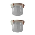 thumbnail image 3 of Bewildely Hebilla de plástico PP transparente, latas selladas, soportes redondos para tanque de almacenamiento de cereales, contenedores de cocina Type7 NO7 Bewildely CBP055775, 3 of 5