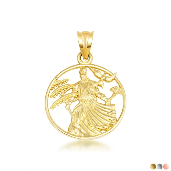 10K Yellow Gold Afro-Brazilian Deity Oxalá Orisha (PENDANT ONLY)