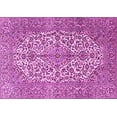 thumbnail image 1 of Ahgly Company Indoor Rectangle Medallion Pink Traditional Area Rugs, 2' x 4', 1 of 4