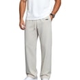 thumbnail image 4 of Men's Vent Stretch Fishing Pants, Quick Dry Lightweight Casual Hiking Travel Pants, Breathable Straight-Fit Cooling Work Pants Big & Tall Size M-4XL Khaki-A, 4 of 8