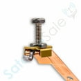 thumbnail image 4 of SatelliteSale Cuivre Recouvert de Sangle de Mise à la Terre 9" Pack Flexible et Réglable de 5 Pièces, 4 of 6