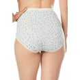 thumbnail image 4 of Avenue Women's Plus Size Modern Cotton Spandex Brief 3-Pack, 4 of 6