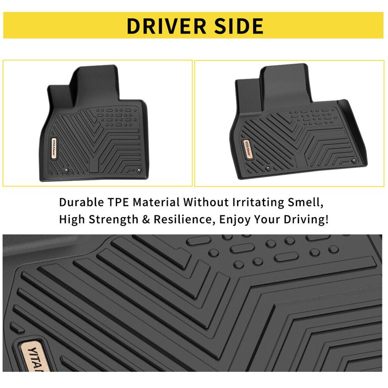 2020-2024 Kia Telluride Rubber Floor Mats, Free Shipping