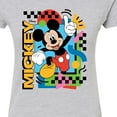 thumbnail image 3 of Disney - Mickey 90s Nostalgia - Juniors Fitted Graphic T-Shirt, 3 of 5