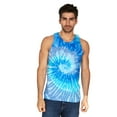 thumbnail image 2 of Tie Dye Tank Top Men Women - Fun Bright Colotful Tops, 2 of 6