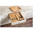 thumbnail image 7 of Rev-A-Shelf 4KCB-24HSC-1 Wood Classics 21" Kitchen Two Tier Knife / Cutlery Organizer And, 7 of 7