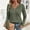 Army Green Tops for Women, variant on Olyvenn Sweater for Women Long Sleeve Henley Shirts Tunic Tops to Wear with Leggings crew neck Sweaters Trendy 2025 Army Green 8-10