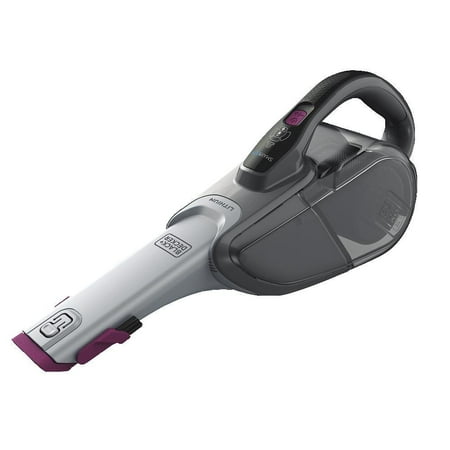 BLACK+DECKER Smartech 2.0Ah Cordless Lithium Hand Vacuum, HHVJ320BMFS27,  Purple