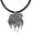 Black Rope, variant on MayiaHey Viking Bear Claw Pendant, Celtic Wolf Paw Necklace for Men, Norse Wolf Paw Necklace Punk Bear Claw Jewelry, Celtic Knot Bear Claw Necklace Gothic Wolf Paw Pendant Necklace
