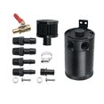 thumbnail image 2 of Two-hole Breathable Oil Pot With Air Filter Car Modified Oil Breathable Pot High Double Channel Exhaust Gas Circulation Pot-week, 2 of 2