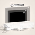 thumbnail image 3 of HOMCOM 70.9" Floating TV Stand for 75" TVs Media Console High Gloss White, 3 of 10