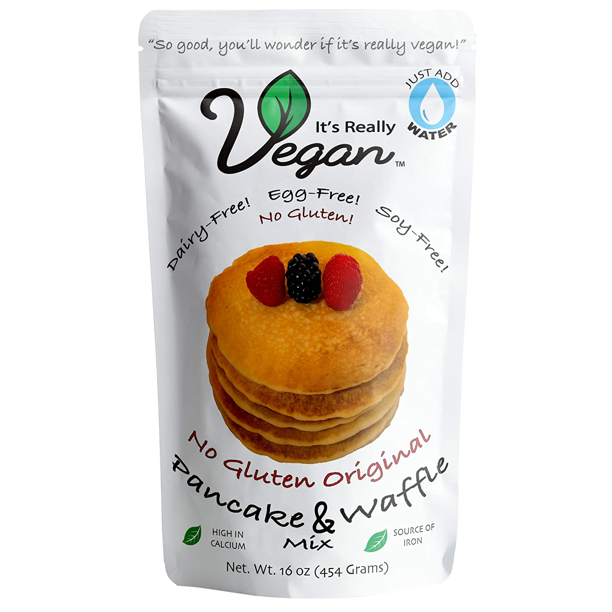It's Really Vegan Gluten Free Pancake & Waffle Mix Dairy Free, Egg