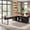 Gray Black, variant on Fnova 70" L-Shaped Executive Desk with Storage Cabinet, Large Corner Office Desk with Privacy Baffle, Modern Computer Desk for Home Office