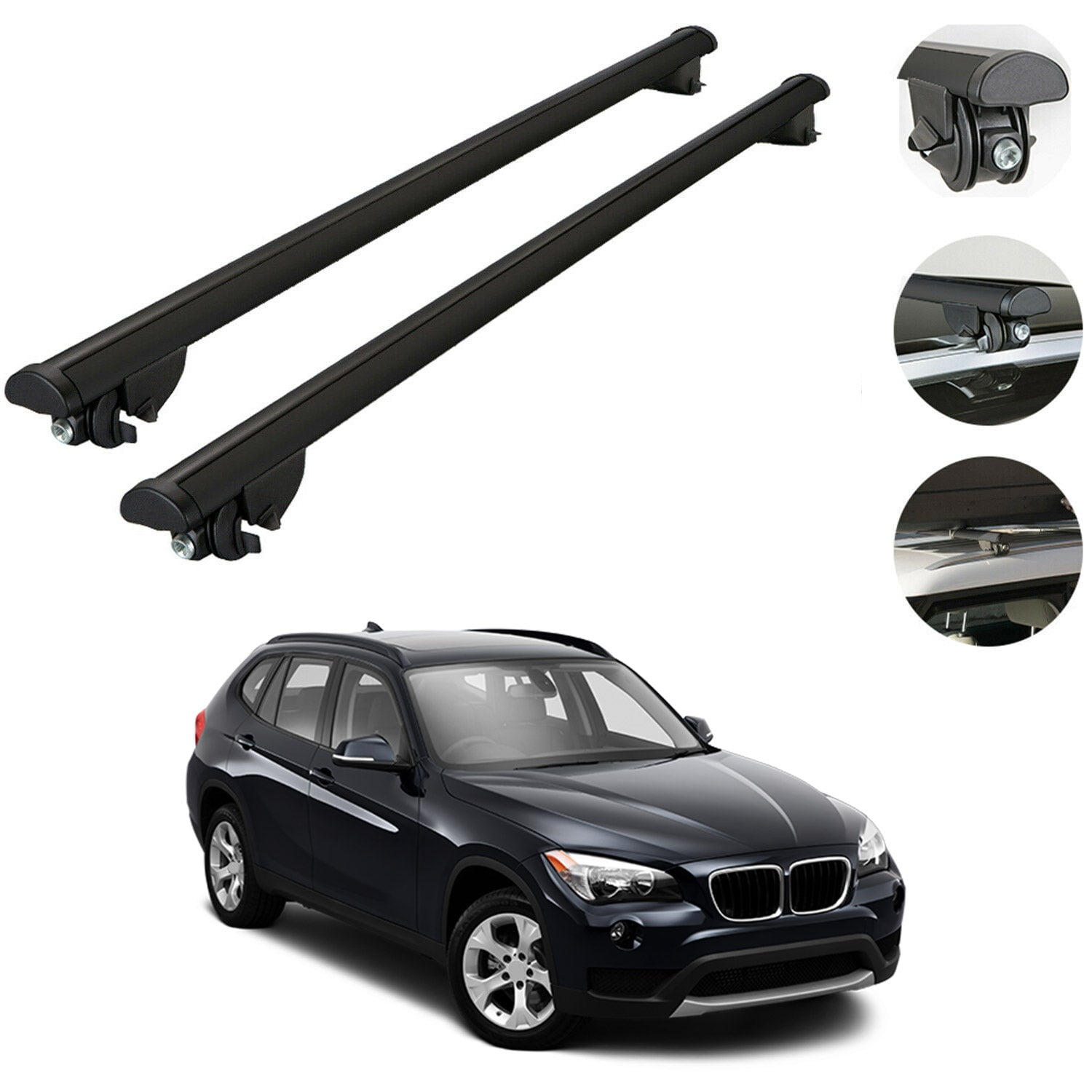 Roof Rack Cross Bars For BMW X1 E84 20132015 Luggage Carrier Aluminum