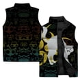 thumbnail image 4 of Chalecos de hombre modernos y cómodos Chaleco con estampado de gato elegante para hombre Chaquetas de invierno casuales y cálidas para hombre Chaleco de viento frío Ropa fresca, 4 of 4