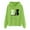Mint Green, variant on Women's Hoodies & Sweatshirts Women'S Autumn And Winter New Casual Print Long Sleeve Heart Pullover Hoodie, Women's Hoodies & Sweatshirts XXXL